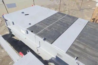 Гидравлический силовой блок системы верхнего привода (в контейнерном исполнении), производства Sital s.r.l., бывший в эксплуатации, разукомплектован.