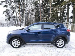 Hyundai Tucson 2020, 183 л.с., 92273 км, полный привод, АКПП. Марка, модель: HYUNDAI TUCSON, год выпуска 2020, VIN: XWEJ381BDM0002665, № двигателя: G4KJLA604704, № кузова: XWEJ381BDM0002665, цвет кузова: синий.