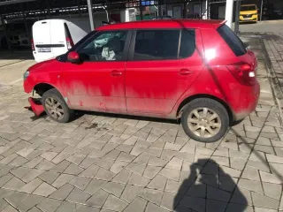 Skoda Fabia 2014 года, 105 л.с., цвет красный, VIN XW8ED25J5EK514272, госномер C988HT123.