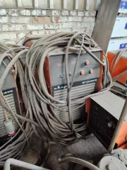 Сварочный аппарат Lincoln Speedtec 505 SP (5 шт., исправны); сварочный аппарат Kemppie X3 Power source 400 (3 шт., исправны); сварочный аппарат Сварог Mig 350 (13 шт., исправны); сварочный аппарат Сварог Mig 3500 (1 шт. исправен); сварочный аппарат Кедр MultiMig 5000S (1 шт. исправен); сварочный…