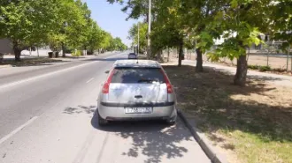 Citroen C4 2009 года, 120 л.с., пробег 100000 км. Автомобиль Citroen C4 5P SX 161, серый цвет. VIN: VF7LCNFUC74919999, госномер В766НО82.