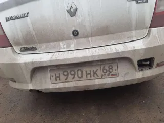 Renault Logan 2014 автомобиль легковой, марка: RENAULT, модель: LOGAN, VIN: X7LLSRB2HEH737542, гос. рег. номер: Н990НК68, год изготовления: 2014