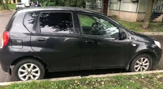 Легковой автомобиль CHEVROLET KLAS AVEO,  VIN  XUUSA48WJA0015562, категория В, год выпуска 2010, цвет Черный, г.р.з. О512АО178.