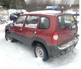 легковая машина Шевроле Niva 212, 2009 года выпуска, VIN Х9L21230090267186, грз. В106РС47