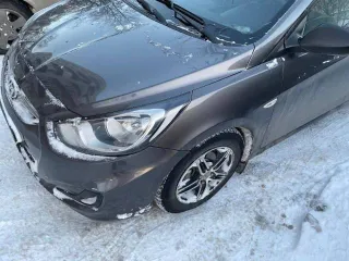 Hyundai Solaris 2014 года, 107 л.с., пробег 56018 км. VIN: Z94CT51CADR096096, государственный номер С371НВ716.