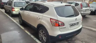 Nissan Qashqai, 2010 года, 141 лс, 220000 км, полный привод, АКПП, легковой автомобиль, марка: NISSAN, модель: QASHQAI 2.0, год изготовления: 2010, цвет: Белый, VIN: SJNFBNJ10U2187605, мощность двигателя, л. с. (кВт): 141, рабочий объем двигателя, куб. см: 1997, экологический класс: Четвертый