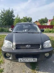 Hyundai Santa Fe 2001 года, VIN: KMHSD81DP1U088165, госномер: В527ОТ86. Пробег 444497 км.