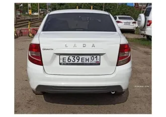 Lada Granta, 2022 года выпуска, 89 л.с., пробег 176516 км. Идентификационный номер (VIN): XTA219040N0845808, госномер: Е639ЕН01.