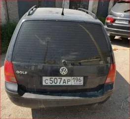 Volkswagen Golf, 2000 года, 75 л.с., автомобиль легковой, марка: Volkswagen, модель: Golf, VIN: WVWZZZ1JZ1W198909, гос. рег. номер: С507АР196, год изготовления: 2000 (транспортное средство имеет повреждения)