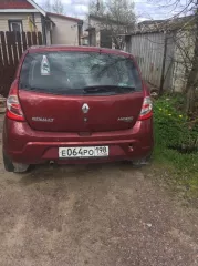 Renault Sandero, 2011 год, VIN: X7LBSRBYACH494427, госномер: Е064РО198. Автомобиль находился в эксплуатации, является бывшим в употреблении; может иметь скрытые недостатки (неисправности), которые являются следствием эксплуатационных дефектов или естественного износа любых узлов, агрегатов и…