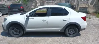 Renault Logan Stepway 2021 года выпуска, VIN X7L4SRLVG68 545211, цвет белый.