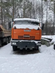 Грузовой самосвал КАМАЗ-5511, 1985 года, двигатель № 74010-12109, шасси (рама) № 204042, цвет оранжевый, ГРЗ У300УХ28.