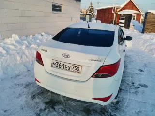 HYUNDAI SOLARIS 2014 СОЛЯРИС белый, легковой автомобиль, VIN Z94CT41DBFR330987.