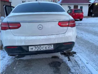 Mercedes-Benz GLE 400 4MATIC, 2017 г.в., кузов WDC2923561A074896, модель 292.356, цвет белый, б/у, госномер М700СХ27. Пробег 116 445 км. Автомобиль на ходу, технически исправен, внешних следов ДТП не имеет. Укомплектован согласно заводской комплектации. Техническое состояние внутренних узлов и…