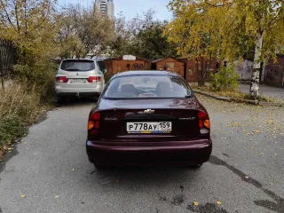 Chevrolet Lanos 2008 года, 86 л.с., 167413 км. Легковой автомобиль, марка: CHEVROLET, модель: LANOS, год изготовления: 2008, VIN: Y6DTF69Y080172838, г/н: Р778АУ159, цвет: вишневый, ПТС: 59РР489586, тип двигателя: бензиновый, мощность двигателя, л. с. (кВт): 86(63.24), рабочий объем двигателя, куб…