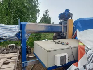 Полировальная линия Gaspari Menotti PGM 600/20, калибратор четырехголовочный Breton KG60/40.