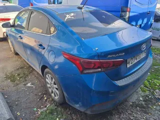 HYUNDAI SOLARIS, 2017, VIN: Z94K341CBJR008042, Цвет: Синий, Свидетельство ТС № 7849№970418, Паспорт ТС № 78ОР766181