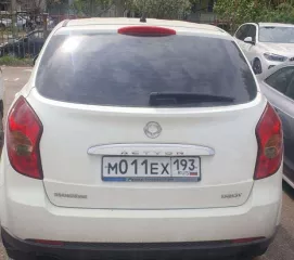 Автомобиль легковой, марка: SsangYong, модель: Actyon, VIN: Z8UA0A1SSB0002403, гос. рег. номер: М011ЕХ193, год изготовления: 2011