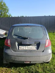 Автомобиль марки Hyundai модель Getz 2006 г.в. VIN-номер KMHBT51GP7U636840, пробег 264 000 км.