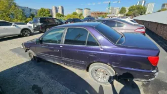 Toyota Camry 2018 года выпуска.