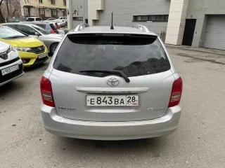 Toyota Corolla Fielder 2007 года выпуска, регистрационный знак Е843ВА28, кузов NZE1419040045.