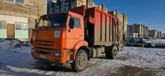 Грузовой автомобиль КО-427-52 на шасси КАМАЗ, 2011 г.в.; г/н M051TK68; цвет: оранжевый; VIN: X5H427523B0000064