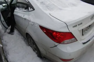 Hyundai Solaris 2013 года, 123 лс, 270224 км, АКПП, VIN: Z94CT41DBDR252747, цвет белый.