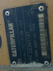 Гидромотор хода CAT320, год выпуска 2009, 2 штуки.