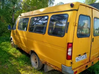ГАЗ-322121, 2010 год выпуска, транспортное средство: автобус, двигатель мощность 106,8 л.с., автобус специальный для перевозки детей, цвет: желтый, тип двигателя: бензиновый, мощность 106,8 л.с., государственный регистрационный знак V217AR 35, VIN X96322121А0673514, модель автобуса: ГАЗ 322121…