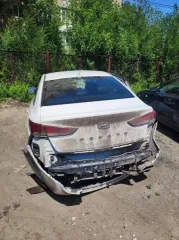 Hyundai Sonata 2019. Автомобиль легковой седан ХЕНДЭ СОНАТА (марка), модель: HYUNDAI SONATA, 2019 г.в., г/н Р957ВН180, цвет белый, VIN: XWEE241CBK0002766, номер кузова (кабина, прицеп) XWEE241CBK0002766, 149,56 л.с, шасси отсутствуют, ТС после ДТП, не на ходу, имущество не залоговое. Вид…