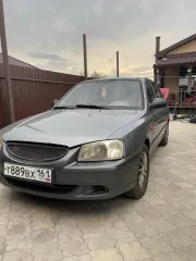 Hyundai Accent, 2008 Транспортное средство - HYUNDAI ACCENT VIN: X7MCF41GP9M215871, 2008 год выпуска, цвет серый темный