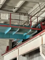 Мостовой кран номер 48212 регистрационный 36 синий