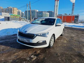 SKODA RAPID 2022. Легковой автомобиль SKODA RAPID VIN: XW8AC6NH4NK116864, 2022 г.в. (в залоге у ПАО "Сбербанк"). Требуется проведение сервиса, замены элемента питания в ключе, функция аварийного вызова работает с ограничениями.