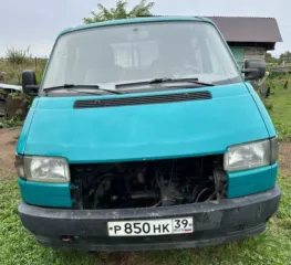 Сведения о предмете торгов втомобиль Volkswagen Transporter  категория B  Гос номер: Р850НК39 VIN: WV2ZZZ70ZPH098818 Кузов: WV2ZZZ70ZPH098818 Год: 1993 Тип: Грузовой бортовой Цвет: ЗЕЛЕНЫЙ Мощность: 68.0 Тип двигателя: Дизельный на дизельном топливе Привод: Передний СТС: 9925233846 Авто не на ходу…