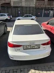 Audi A3 2015 года, 125 л.с., цвет белый, VIN WAUZZZ8VOG1039559, гос. номер T673AM750