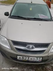 Легковой автомобиль LADA KS035L LADA Largus , г.в. 2019, VIN XTAKS035LK1239450. Цвет серо-бежевый. На заднем бампере трещина, отсутствие части бампера, вмятина на правой передней двери, трещина на переднем бампере, левая передняя фара разбита. Работоспособность не проверялась. Расположено по…