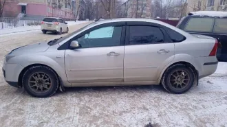 Ford Focus, 2007 года, 125 лс, 371000 км. Легковой автомобиль, марка: FORD, модель: FOCUS, год изготовления: 2007, цвет: Серебристый, мощность двигателя, л. с. (кВт): 125, VIN: X9F4XXEED47J18828, г/н: Х536ТЕ73.