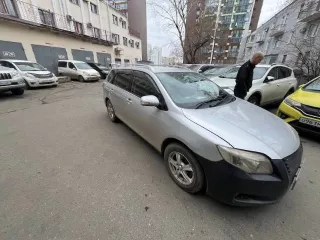 Toyota Corolla Fielder, 2007 год, госномер Е843ВА28, кузов NZE1419040045