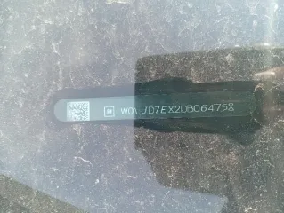 Opel Mokka 2013 года выпуска, цвет голубой металлик, VIN XUUJD7E81D0005518. Без государственного знака, без ключей, имеются незначительные повреждения задних дверей.