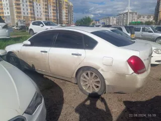 Легковой автомобиль седан Nissan Teana, 2003 г.в, г/н Х203ТО124, VIN отсутствует, модель, номер двигателя VQ23 0216998A, номер кузова J31021342, цвет белый. Рабочее состояние не проверялось, имеет вмятину на заднем бампере. Обременения: залог, запреты судебного пристава-исполнителя на…