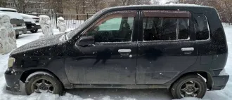 Nissan Cube, 2000 года, 85 лс, 291773 км, АКПП еще Легковой автомобиль, марка: НИССАН, модель: КУБ, год изготовления: 2000, цвет: черный, кузов: AZ10188746, ПТС: 27РО771638, г/н: У854НХ27, разрешенная максимальная масса 1200 кг, масса без нагрузки 980 кг, совместно нажитая.