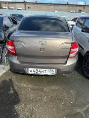 LADA GRANTA 219010. г.р.з. А 484 НТ 186. VIN: XTA219010j0518382. 2018 г.в. Цвет золотисто-коричневый.  Ключи и документы отсутствуют (86-005287) Проверка исправности имущества не проводилась. ПТС, СТС не передавались. Погрузка и транспортировка имущества с места хранения осуществляется Покупателем…