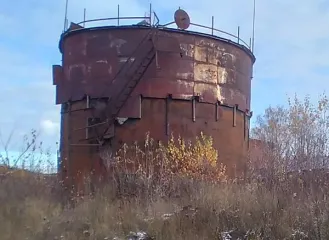 Мазутная емкость 250 куб.м в количестве 1 штука, бывшая в эксплуатации. Адрес: Ивановская область, г. Кинешма, ул. Красноветкинская, д. 8Б.