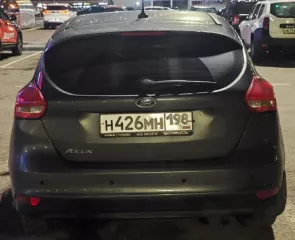 Автомобиль марки FORD модель Focus  2018 г.в. VIN номер Z6F5XXEEC5JB59009