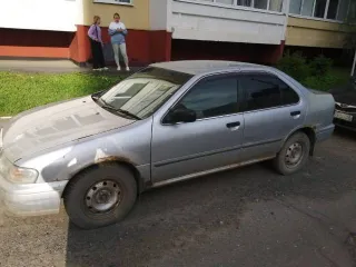 Nissan Sunny 1997 года, 105 лс, пробег 350000 км, АКПП. Седан, модель Sunny, VIN отсутствует, кузов FB14509346, госномер О068XT18.
