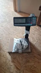 Весы товарные с печатью штрихкодов, модель МК-15.2-RP10, 2023 года выпуска, б/у.