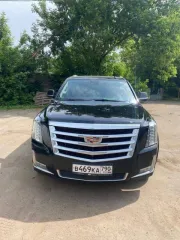 Cadillac Escalade 2020 года выпуска, VIN 1GYS47KJ4LR282326, цвет черный. Объем двигателя 6162 см³, мощность 313 кВт/425.6 л.с., экологический класс 6. Тип транспортного средства: легковой универсал, государственный регистрационный знак В469КА790.