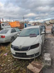 Skoda Rapid 2018 года, белый цвет, мощность 90 л.с., объем двигателя 1598 см³. VIN: XW8AG2NH5KK114050.