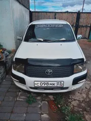 Toyota Succeed, 2002 года, 109 л.с., 300000 км, АКПП, легковой универсал, государственный регистрационный номер С098МК03. Идентификационный номер (VIN) отсутствует. Кузов № NCP510014708. Цвет: белый.
