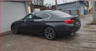 BMW 5 Series 2016 года, 190 л.с., пробег 111111 км, АКПП. Автомобиль легковой, марка BMW 520D, VIN: X4X5E59420D950432, номер двигателя: B47D20A 62509786, год изготовления: 2016.